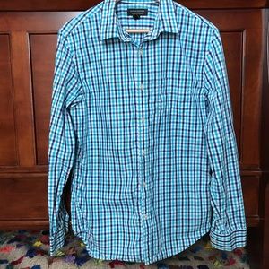 Banana Republic Shirts - Banana Republic - checkered blue button up Banana Republic Shirts - Banana Republic - checkered blue button up